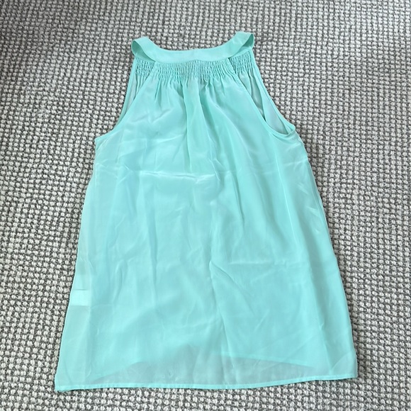 Lilly Pulitzer Sleeveless Silk Top - Mint - XS - Picture 2 of 7